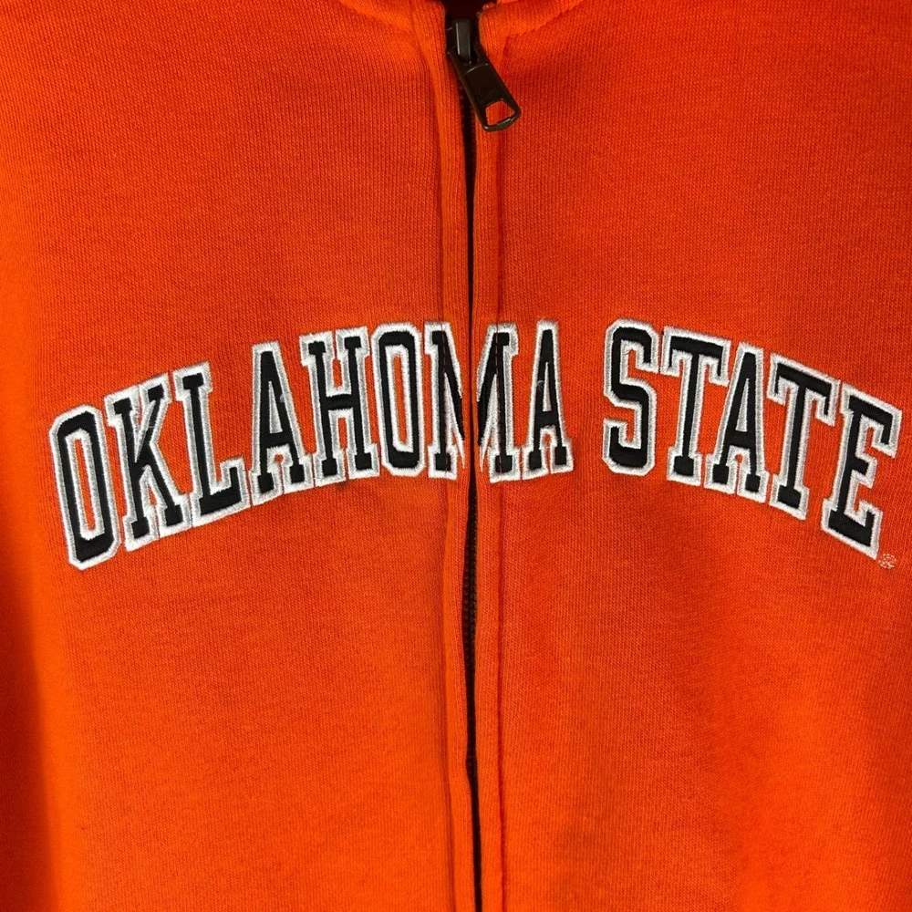 Nike Oklahoma State Cowboys OSU Full Zip Hoodie Youth XL 16-18 Orange 19114X-OC4
